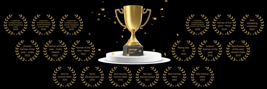 SoftCore Solutions SAP Business One Awards